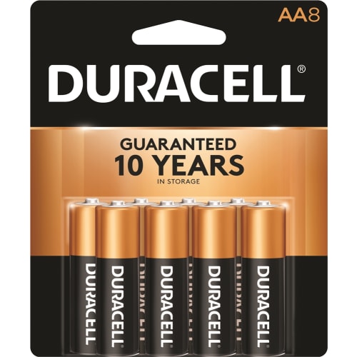 Duracell 1.5V AA Alkaline Battery 8-Pack